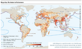 Risiken für Megacities in Küstenzonen Meeresspiegelanstieg u.a. Lizenz: CC BY
