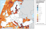 Absoluter Meeresspiegelanstieg 1993-2015 in mm/Jahr nach Satellitendaten Lizenz: CC BY