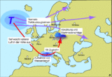 Vb-Wetterlage Über Europa Lizenz: CC BY-NC-SA